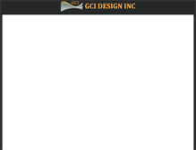 Tablet Screenshot of gci-design.com